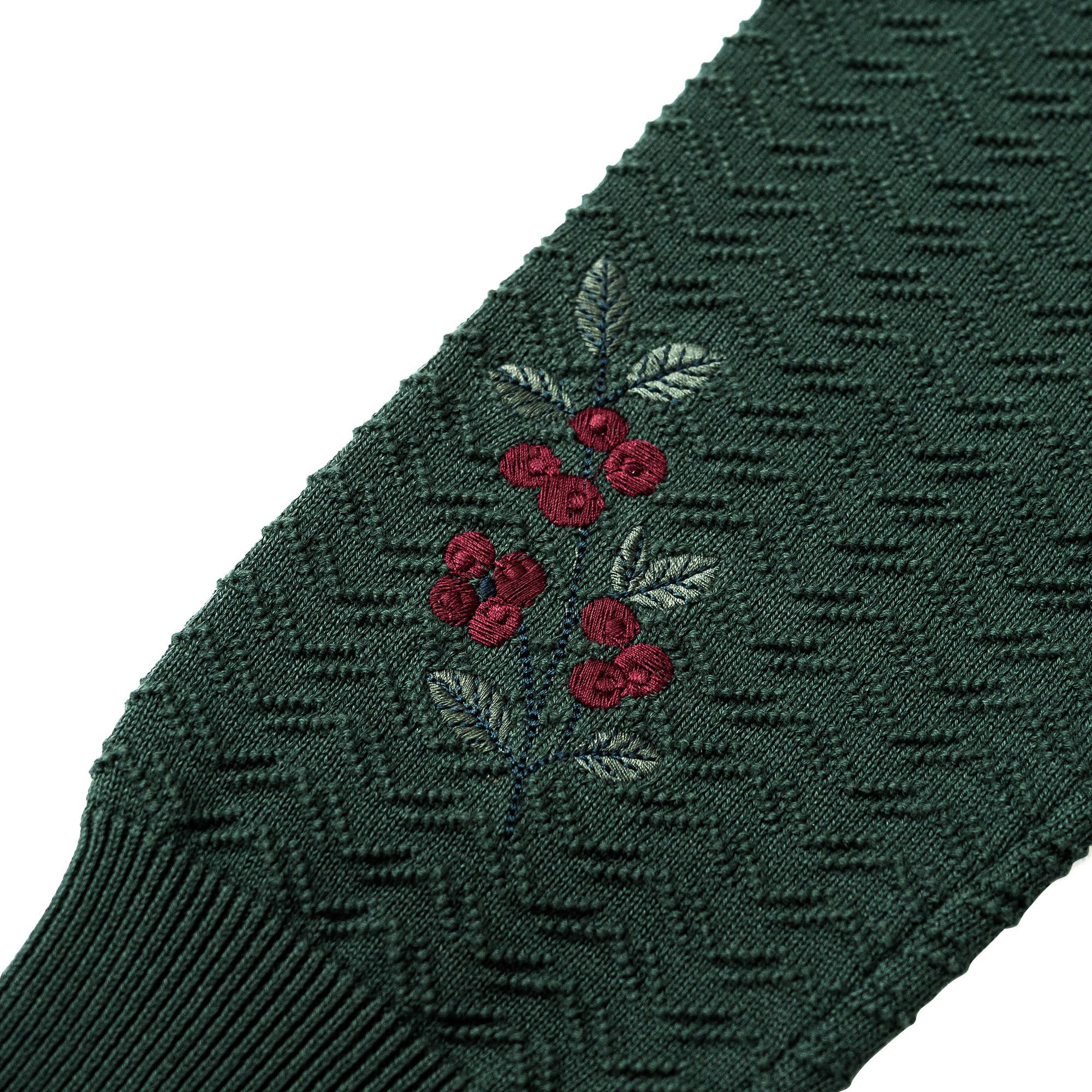 Sleeve embroidery